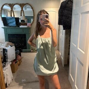 Daily Drills green bubble dress